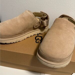 UGG Women's Tan Suede Slip-On Loafers